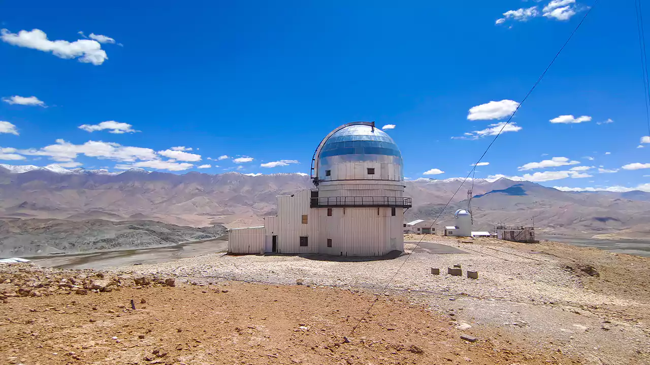 Stargazing at Hanle near Kelsang Homestay